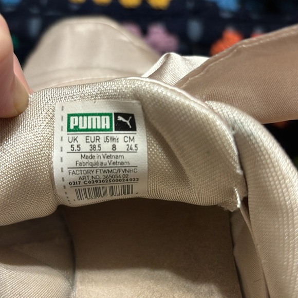 Puma X Fenty Bow Sneaker DS Pink Tint US Women 8 - Picture 5 of 6